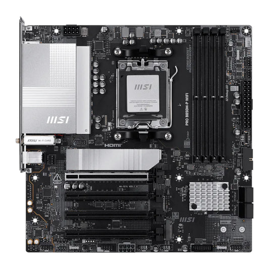 MSI PRO B850M-P WIFI AM5 mATX Motherboard - Stellar Technologies