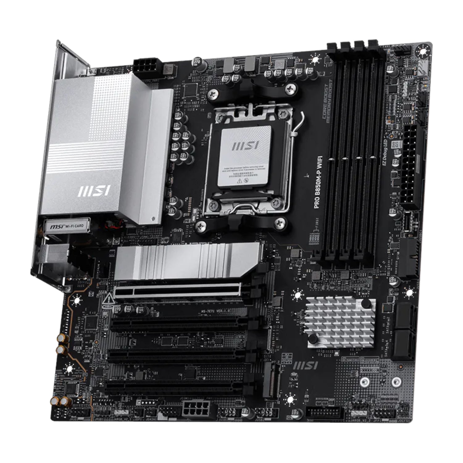 MSI PRO B850M-P WIFI AM5 mATX Motherboard - Stellar Technologies