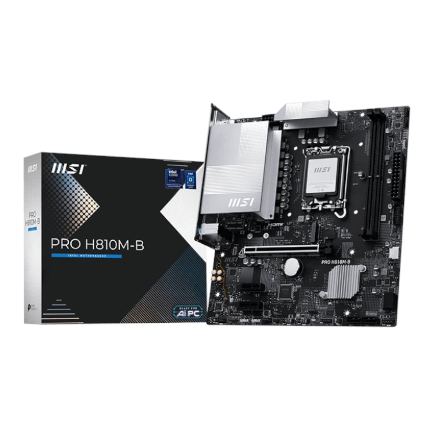 MSI H810M-B PRO LGA1851 M-ATX DDR5 Motherboard - Stellar Technologies