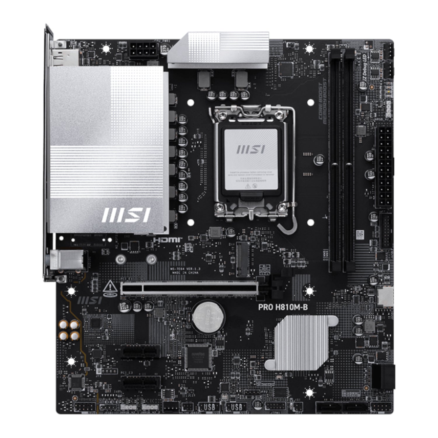 MSI H810M-B PRO LGA1851 M-ATX DDR5 Motherboard - Stellar Technologies