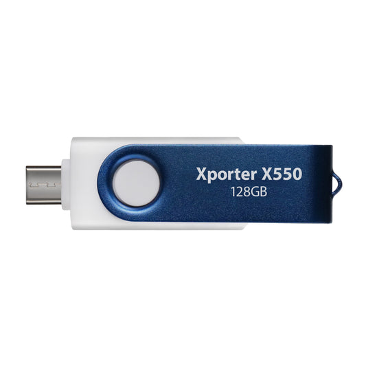 Patriot Xporter X550 128GB USB3.2 Swing Type A to Type-C Flash Drive - Stellar Technologies