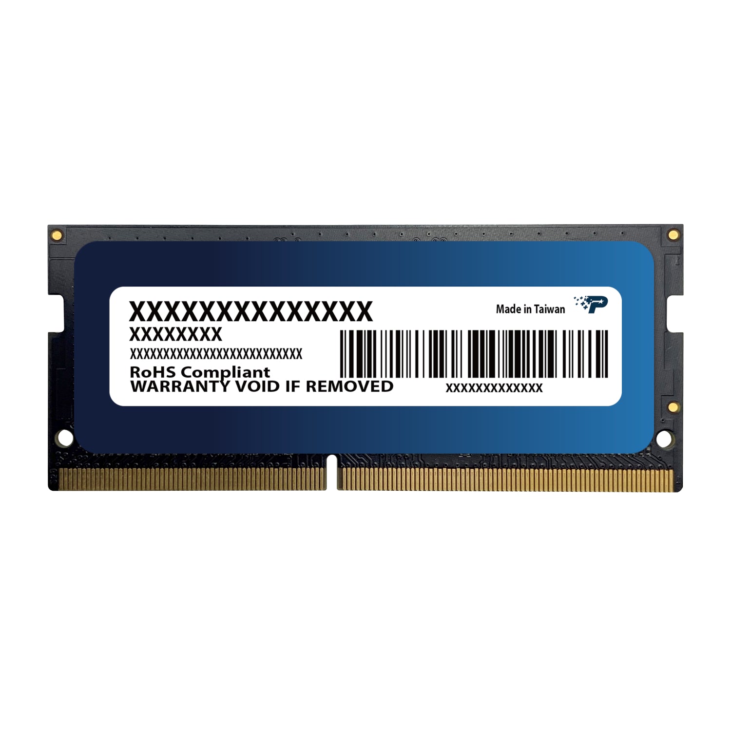 Patriot Core Series 12GB 5600MHz DDR5 SODIMM Notebook Memory - Stellar Technologies