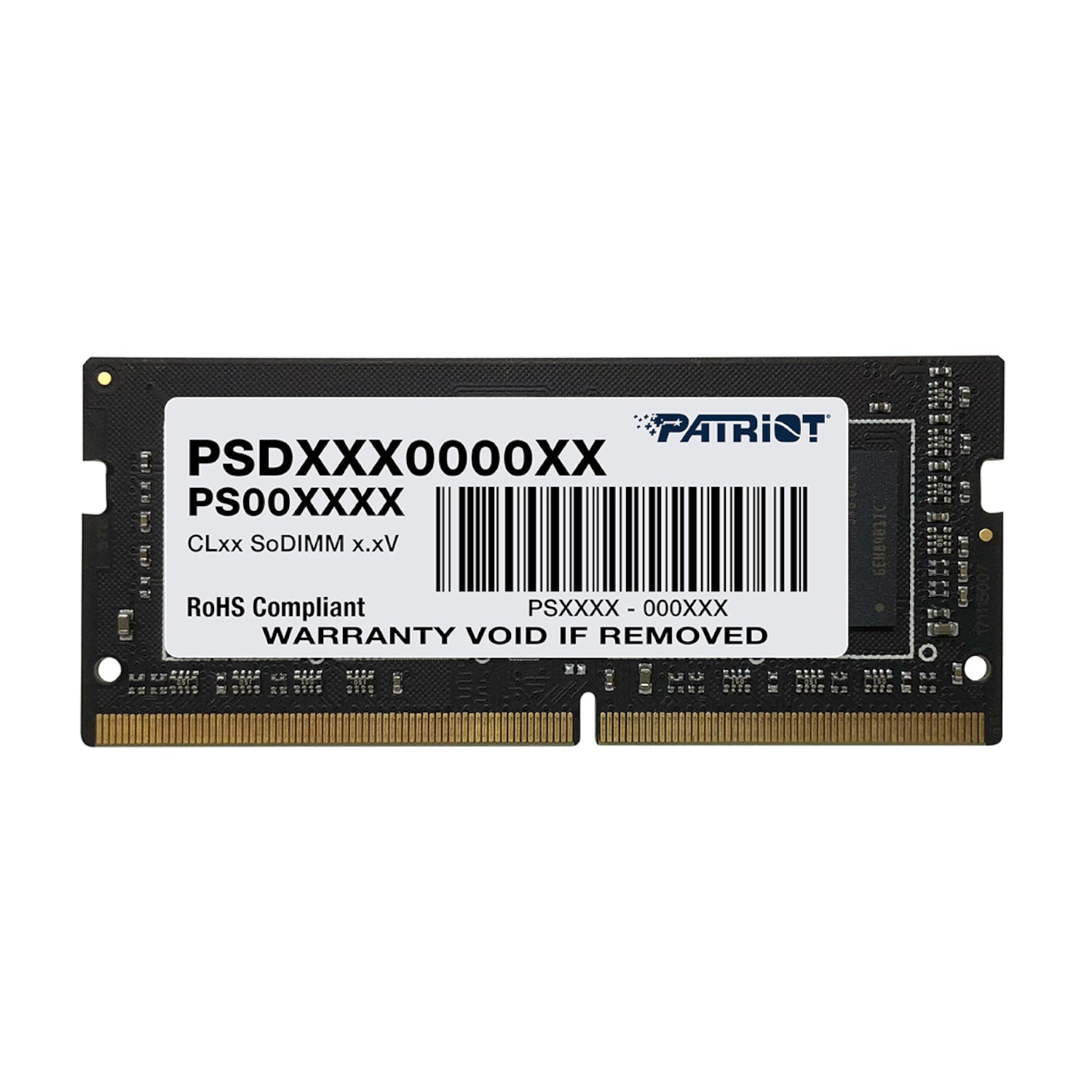 Patriot Signature Line 16GB 3200MHz DDR4 Single Rank SODIMM Notebook Memory - Stellar Technologies