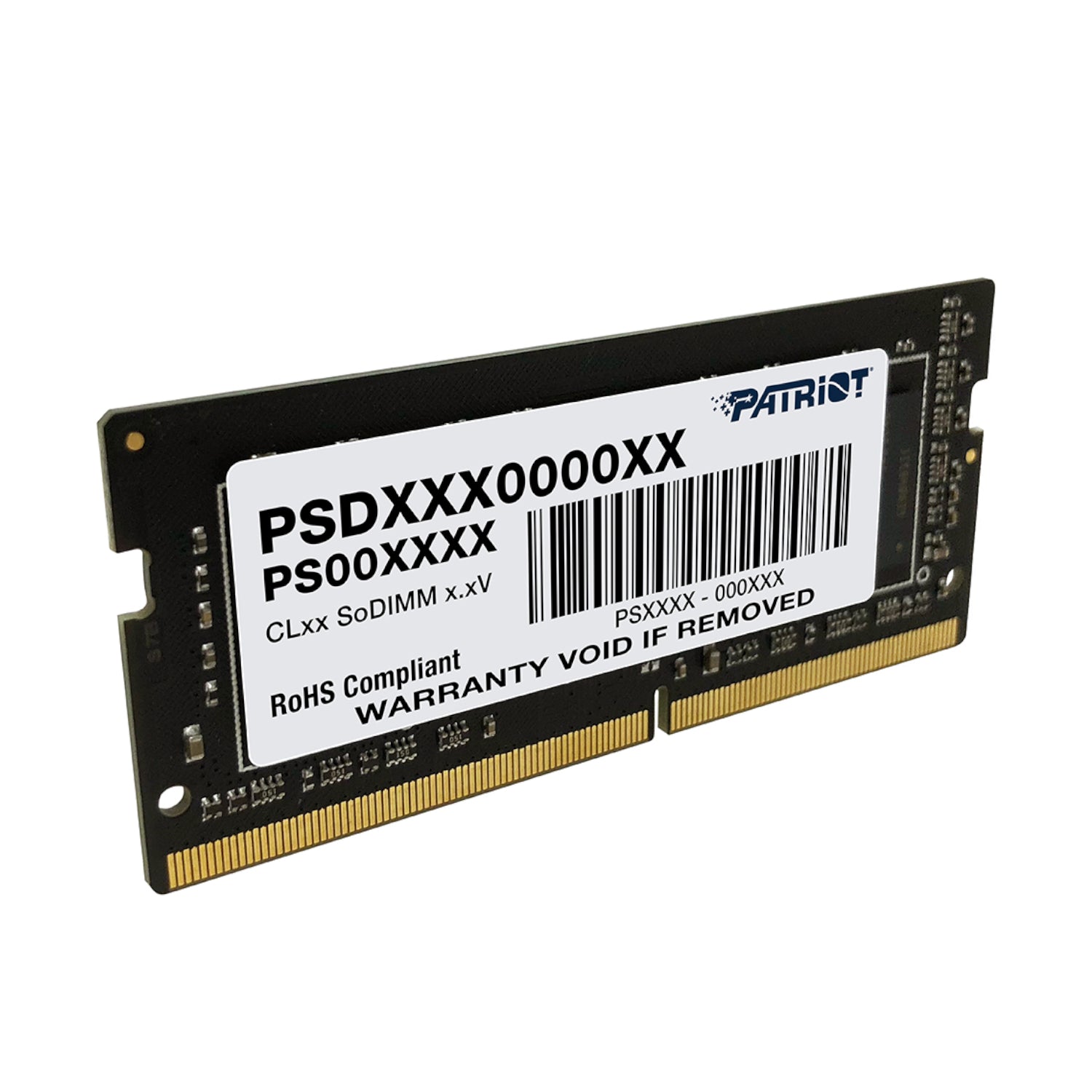 Patriot Signature Line 16GB 3200MHz DDR4 Single Rank SODIMM Notebook Memory - Stellar Technologies