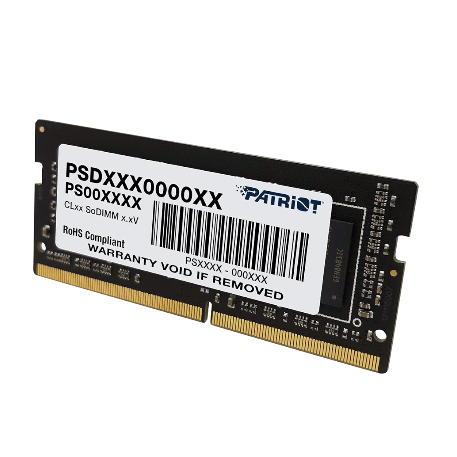 Patriot Signature Line 16GB 3200MHz DDR4 Single Rank SODIMM Notebook Memory - Stellar Technologies