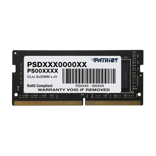 Patriot Signature Line 8GB DDR4 3200MHz Single Rank SODIMM Notebook Memory - Stellar Technologies