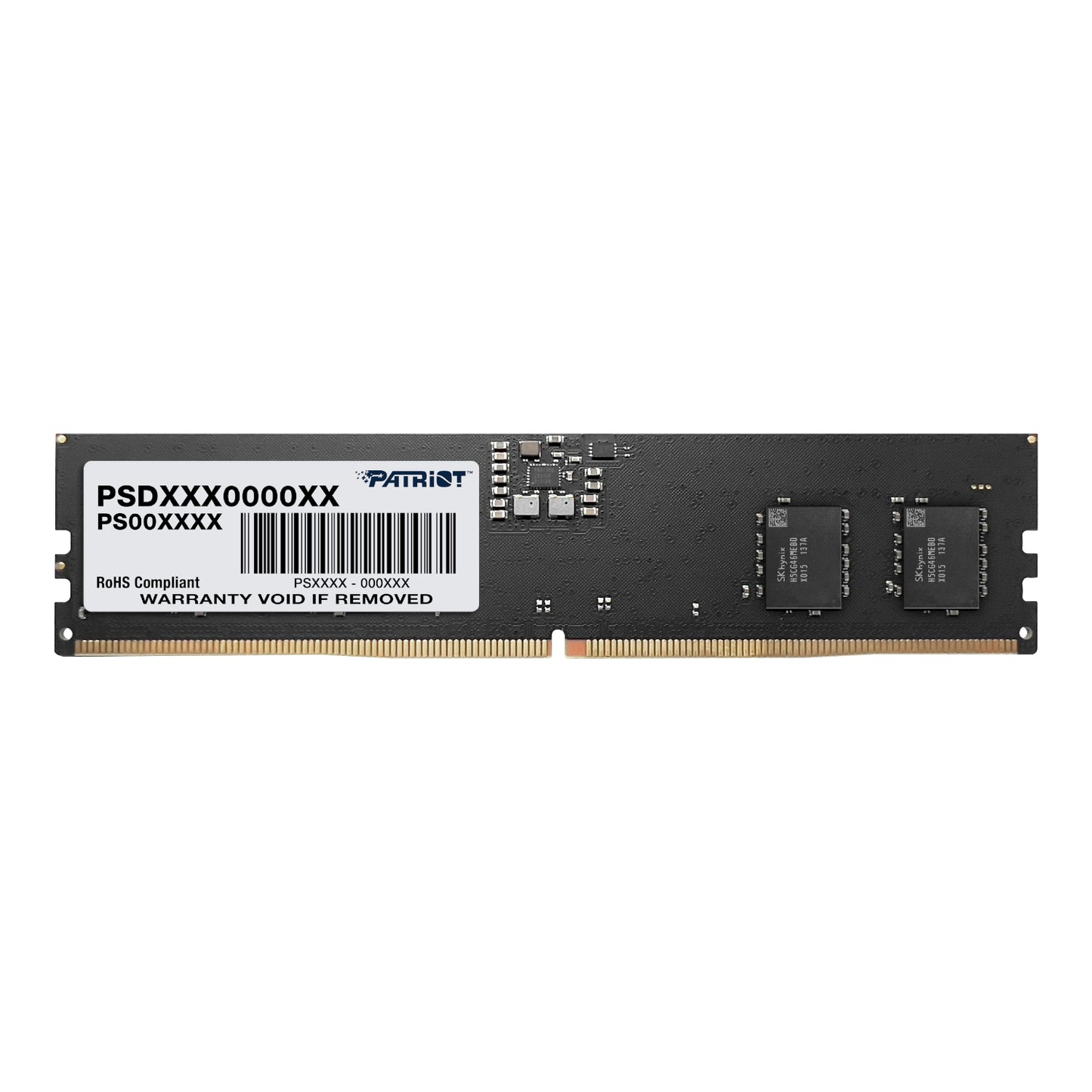 Patriot Signature Line 8GB 5600MHz DDR5 UDIMM Desktop Memory - Stellar Technologies