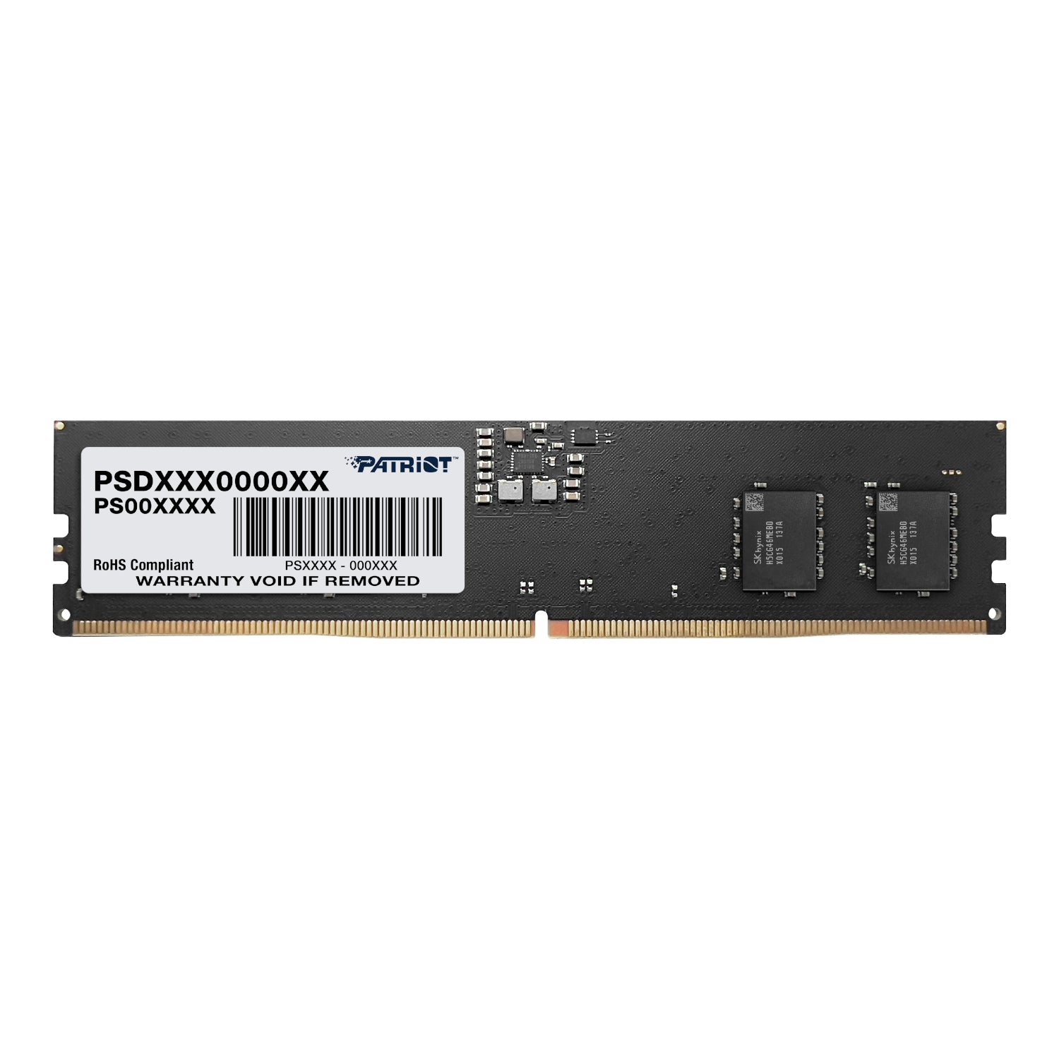 Patriot Signature Line 8GB 5600MHz DDR5 UDIMM Desktop Memory - Stellar Technologies