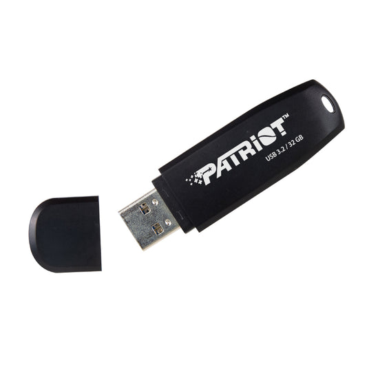 Patriot Xporter Core 32GB USB3.2 Flash Drive - Black - Stellar Technologies