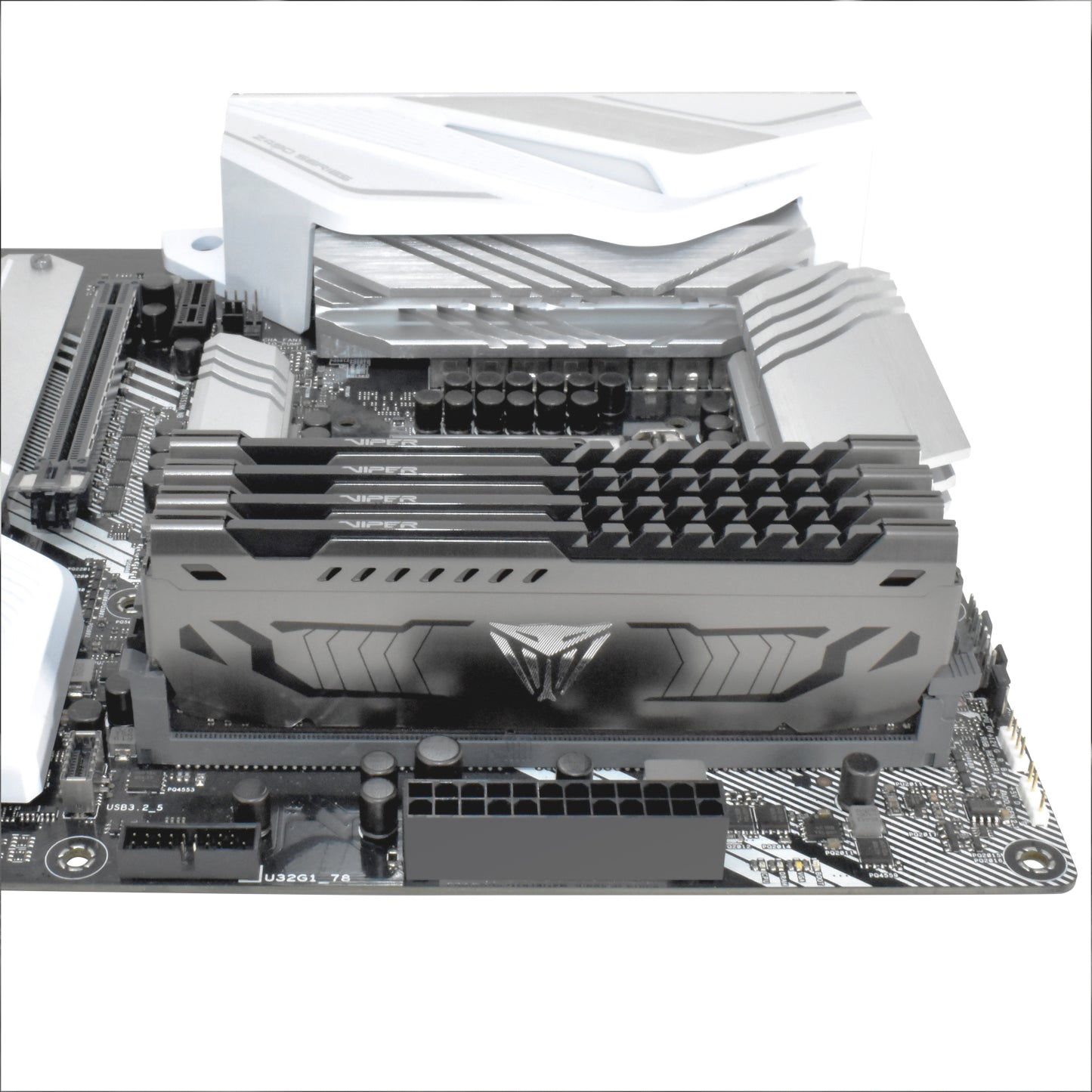 Patriot Viper Steel 64GB DDR4 3600MHz Gaming Desktop Memory Kit - Stellar Technologies