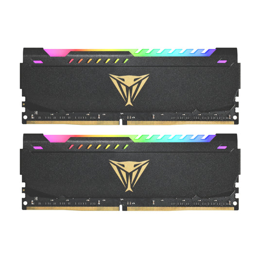 Patriot Vipersteel 16GB KIT (2x8GB) 3600MHz DDR4 Gaming Memory RGB - Stellar Technologies