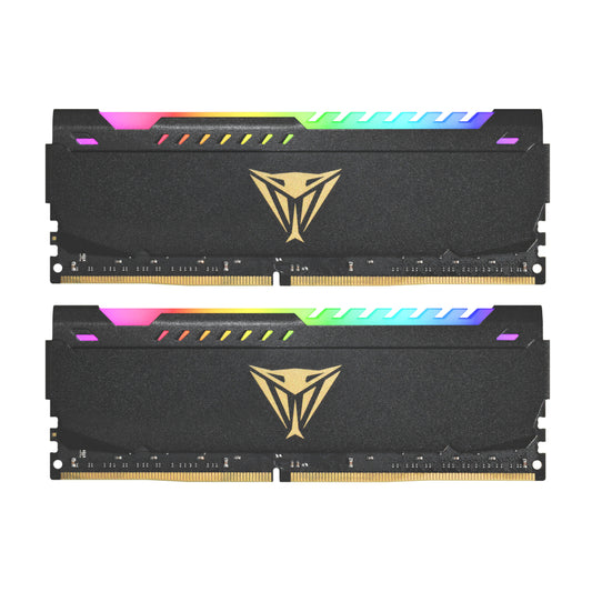 Patriot Vipersteel 32GB KIT (2x16GB) 3600MHz DDR4 Gaming Memory RGB - Stellar Technologies