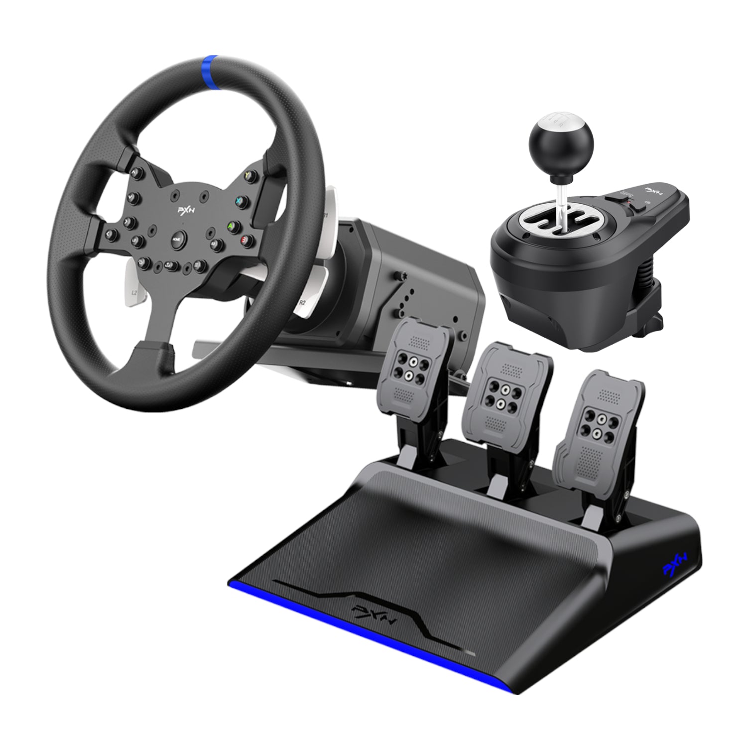 PXN V99 Force Feedback Steering Wheel - Stellar Technologies