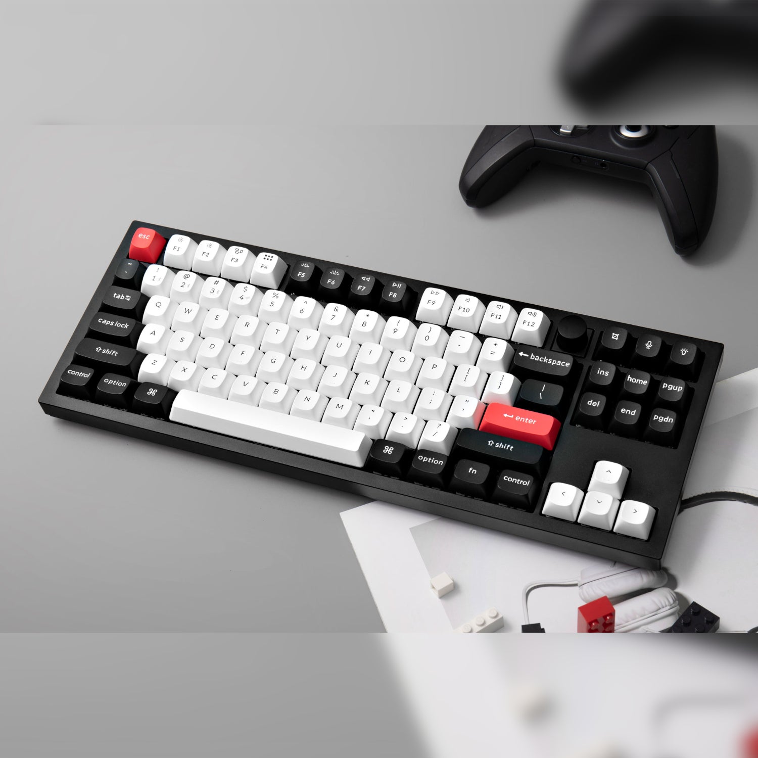 Keychron Q3 HE 80% Wireless Mechanical Keyboard (Nebula Switch) - Carbon Black - Stellar Technologies