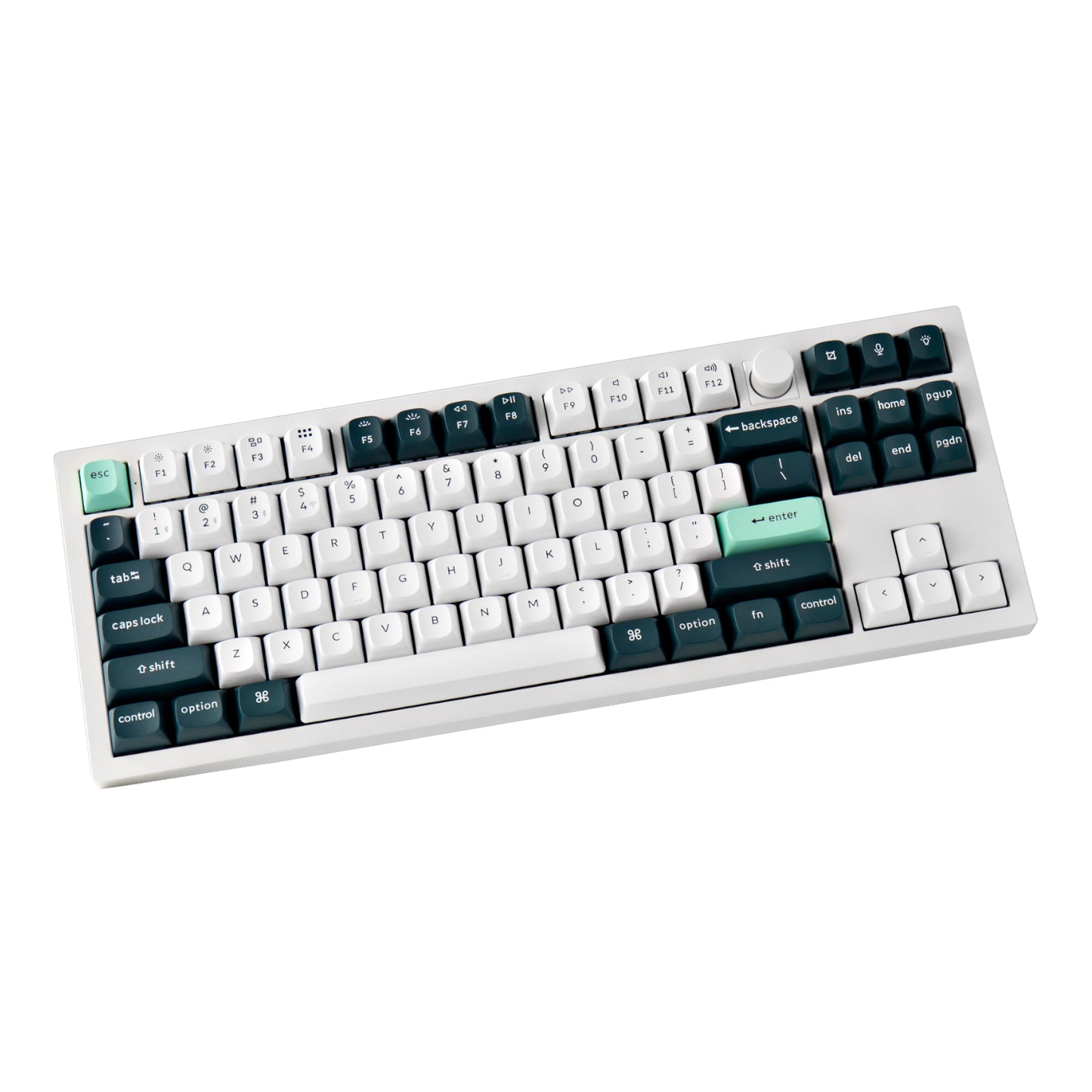Keychron Q3 HE 80% Wireless Mechanical Keyboard (Nebula Switch) - Shell White - Stellar Technologies