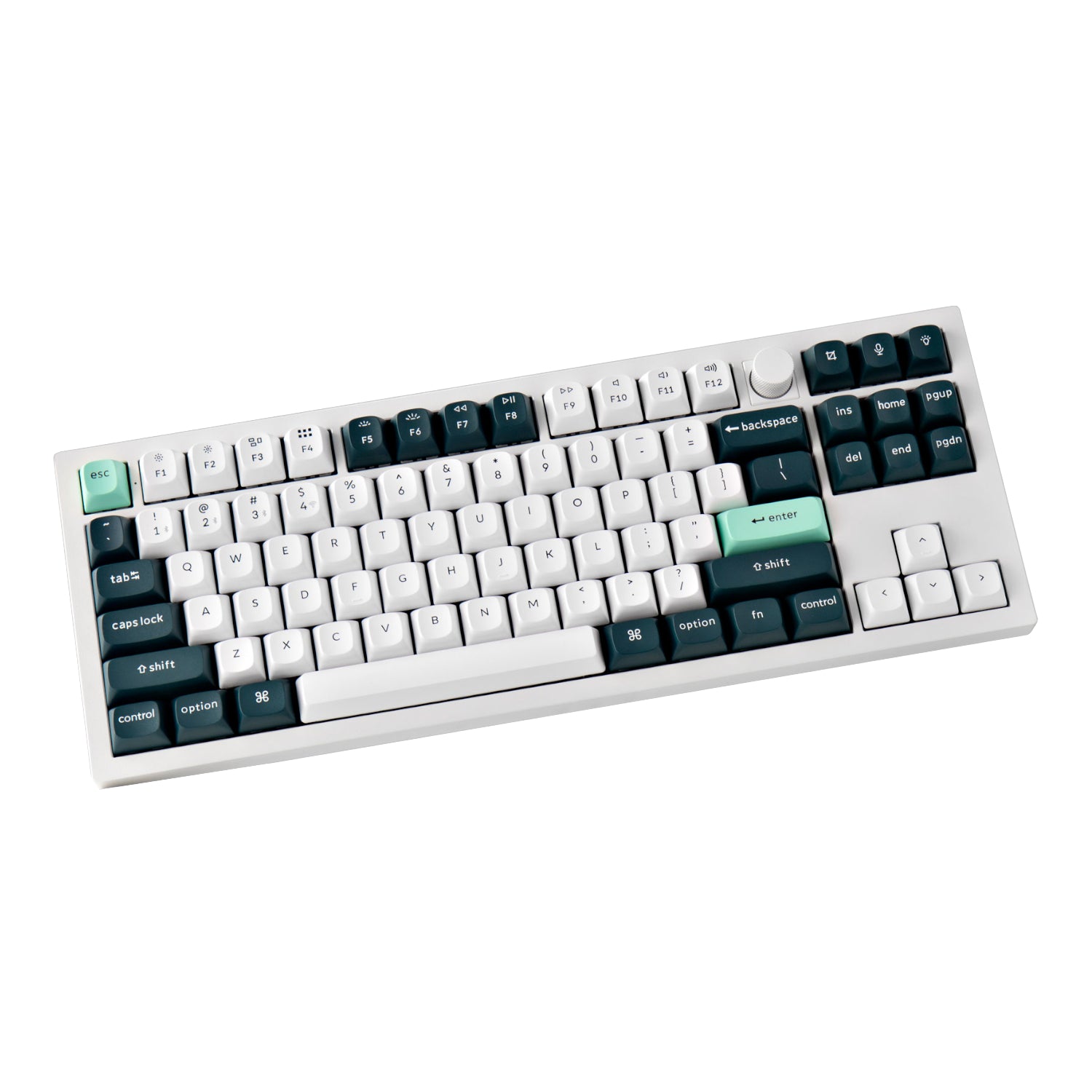 Keychron Q3 HE 80% Wireless Mechanical Keyboard (Nebula Switch) - Shell White - Stellar Technologies