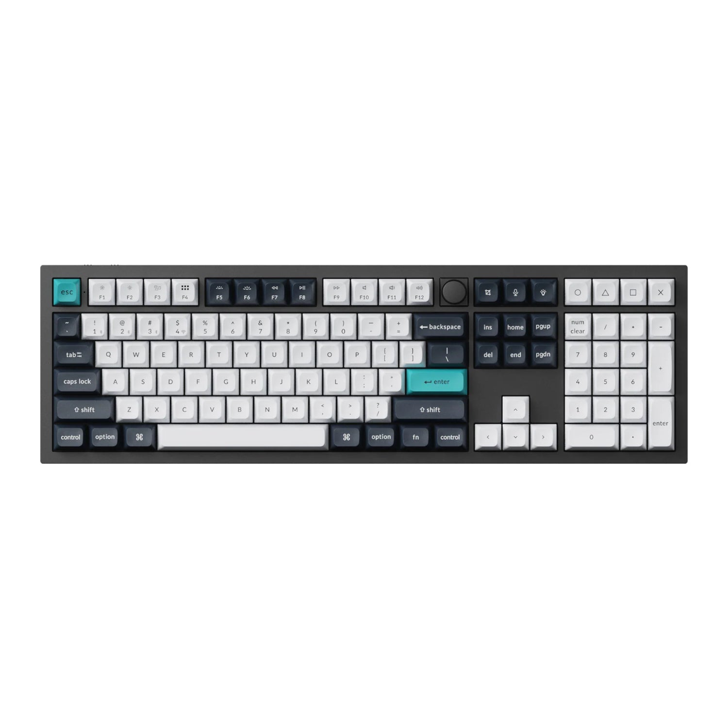 Keychron Q6 Max 100% Full Assembled Knob Red Switch Hot-Swap Gateron Jupiter RGB Wireless Keyboard - Stellar Technologies