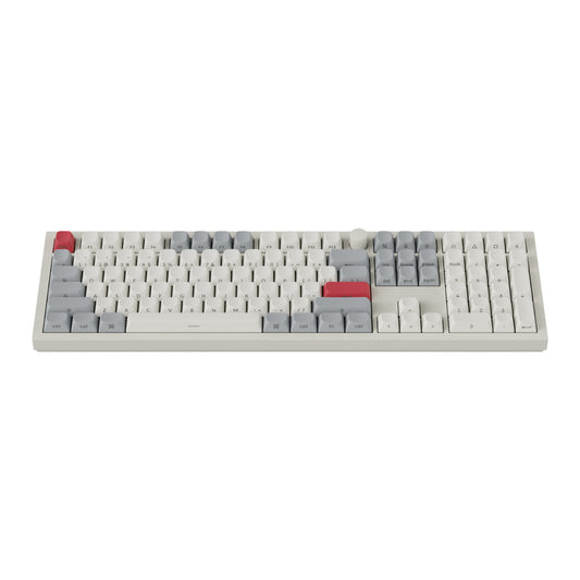 Keychron Q6 Max Wireless Mechanical Keyboard OSA Gateron Red Jupiter Switches - Shell White