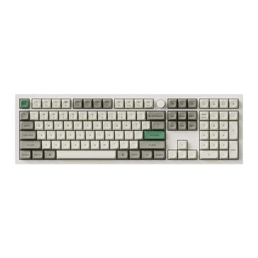 Keychron Q6 Max Wireless Mechanical Keyboard KSA Gateron Red Jupiter Switches - Shell White - Stellar Technologies