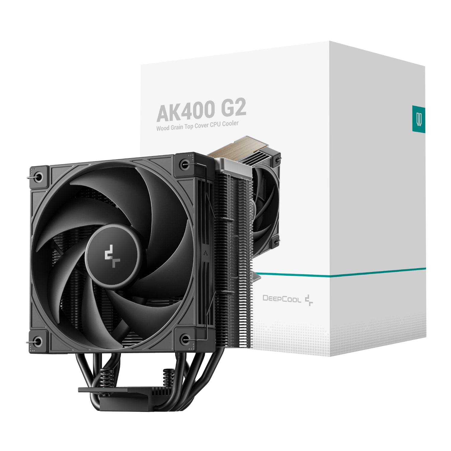 DeepCool AK400 G2 Dark 120mm CPU Air Cooler - Black - Stellar Technologies