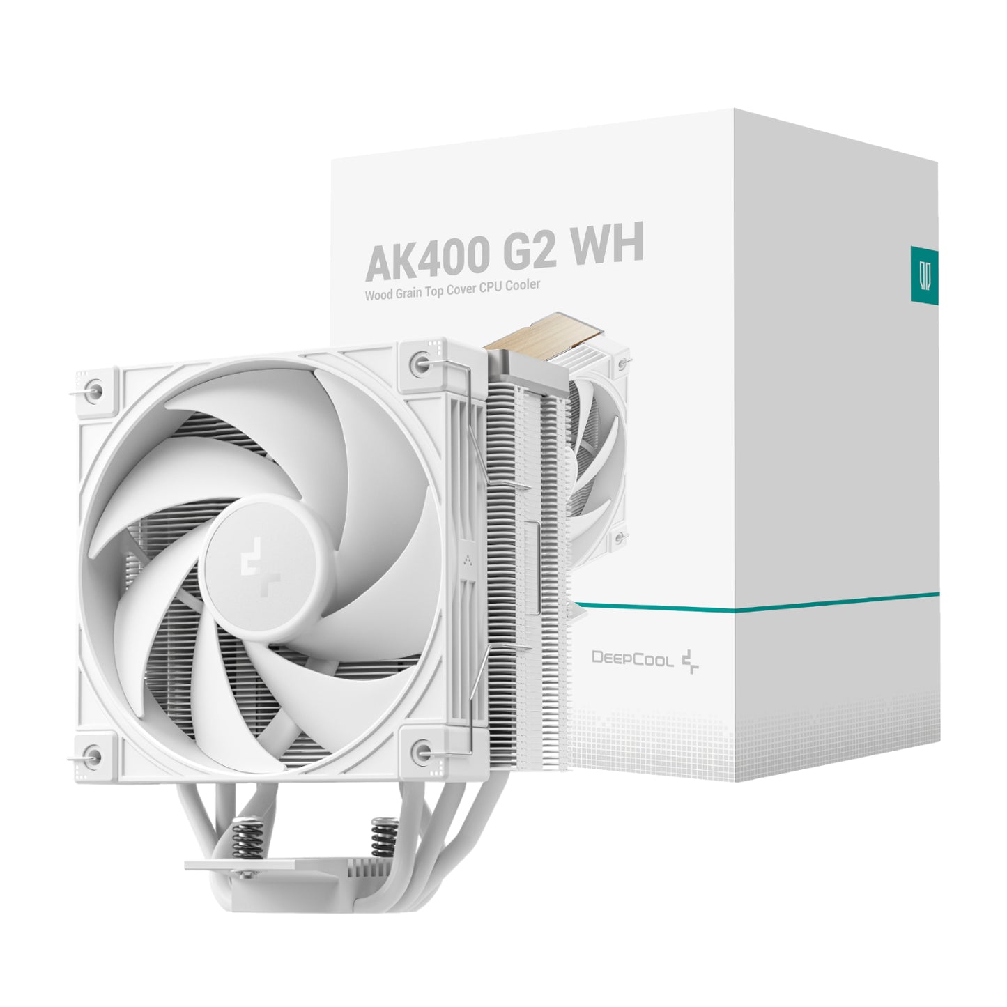 DeepCool AK400 G2 120mm CPU Air Cooler - White - Stellar Technologies