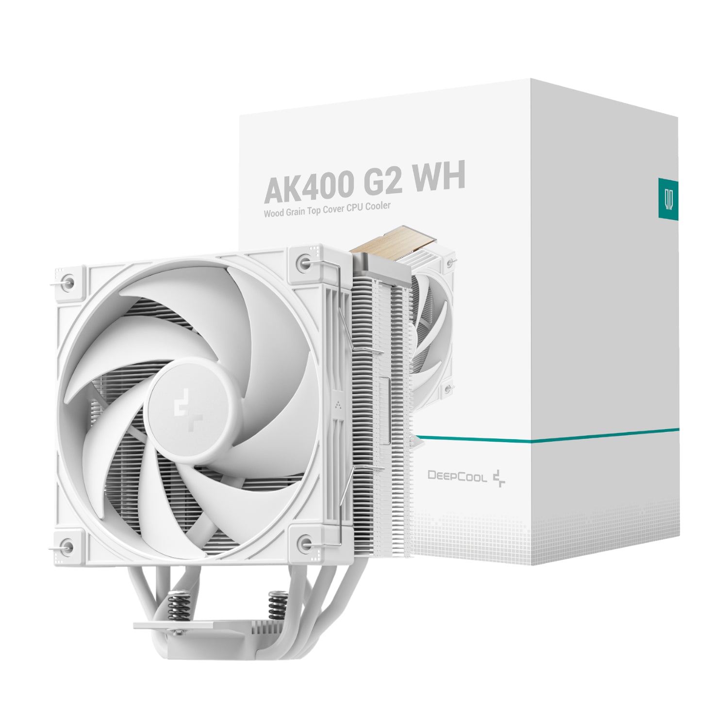 DeepCool AK400 G2 120mm CPU Air Cooler - White - Stellar Technologies