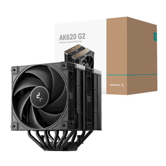 DeepCool AK620 G2 120mm CPU Air Cooler - Black - Stellar Technologies
