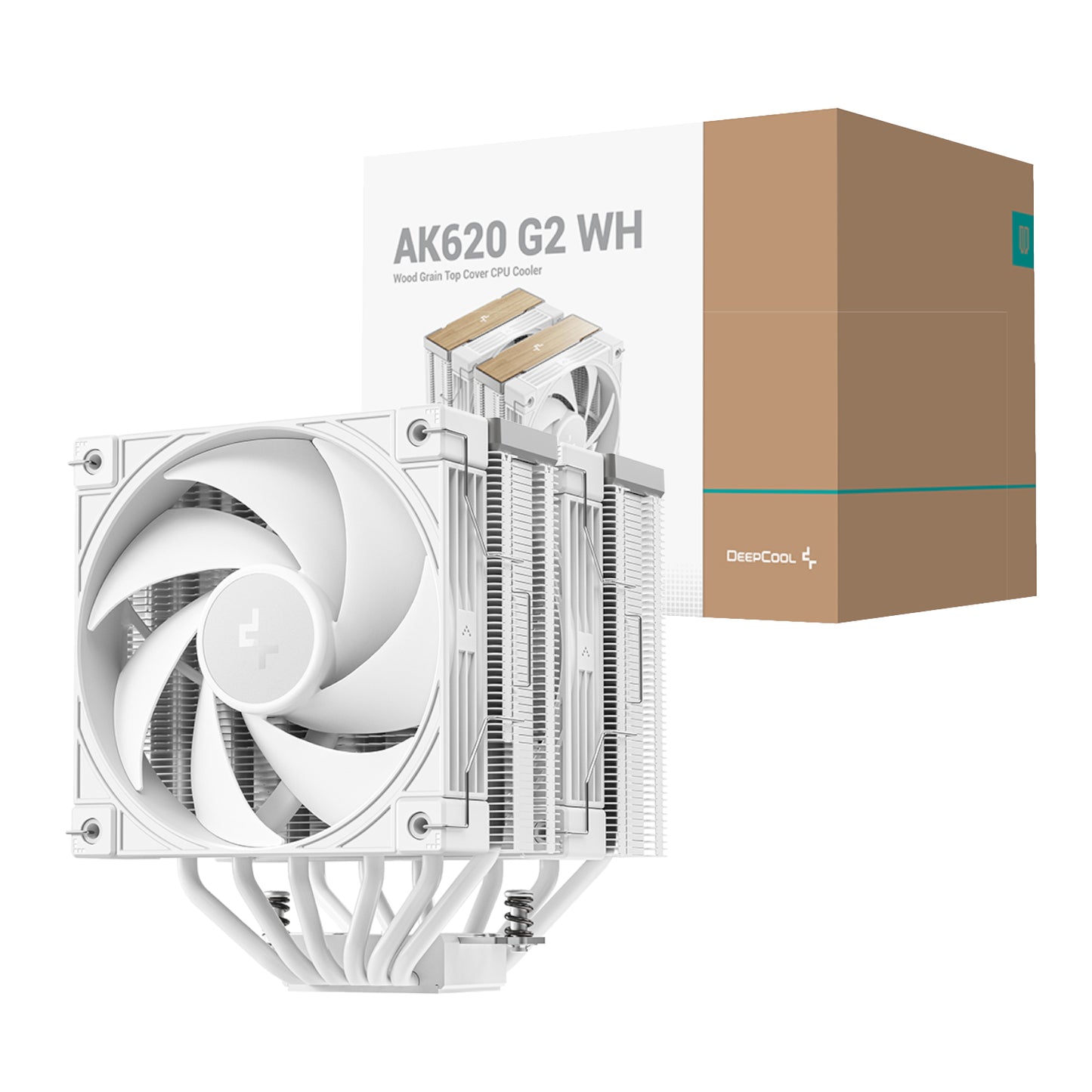 DeepCool AK620 G2 120mm CPU Air Cooler - White - Stellar Technologies