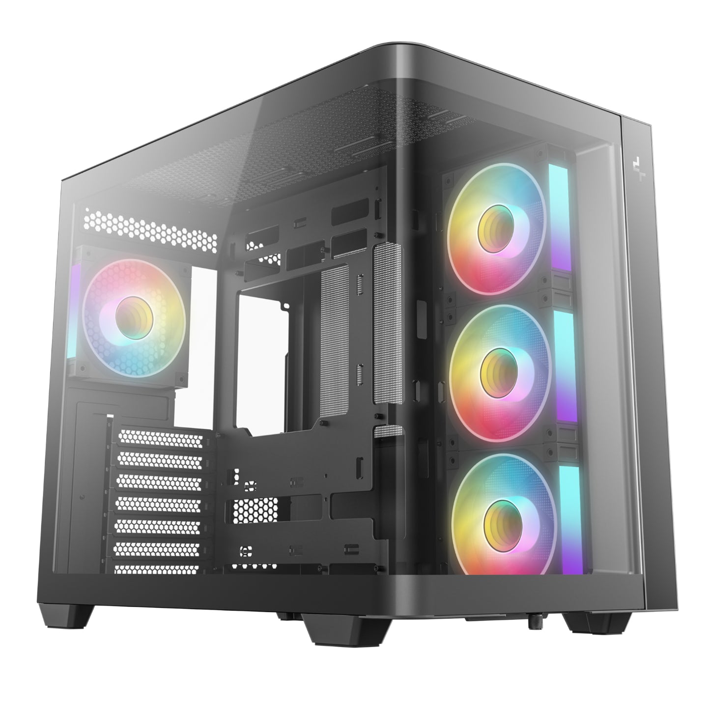 DeepCool CG530U 4F ATX Gaming Chassis - Black - Stellar Technologies
