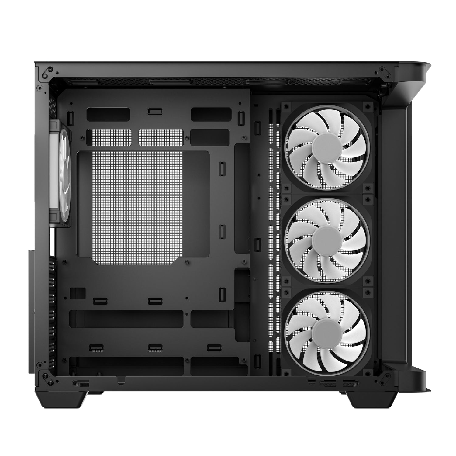DeepCool CG530U 4F ATX Gaming Chassis - Black - Stellar Technologies