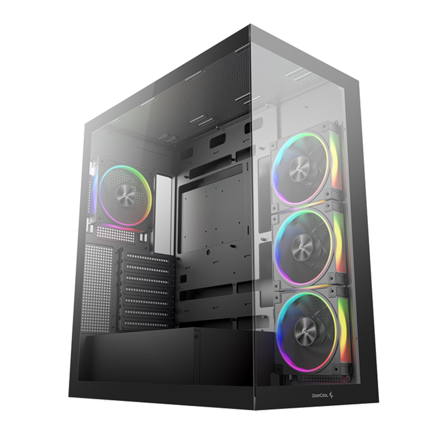 DeepCool CG580 4F V2 ARGB ATX Gaming Chassis - Black - Stellar Technologies