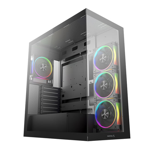 DeepCool CG580 4F V2 ARGB ATX Gaming Chassis - Black - Stellar Technologies