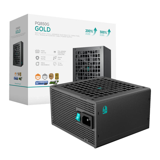 DeepCool PQ850G Series 850W 80 PLUS Gold Modular Power Supply - Stellar Technologies