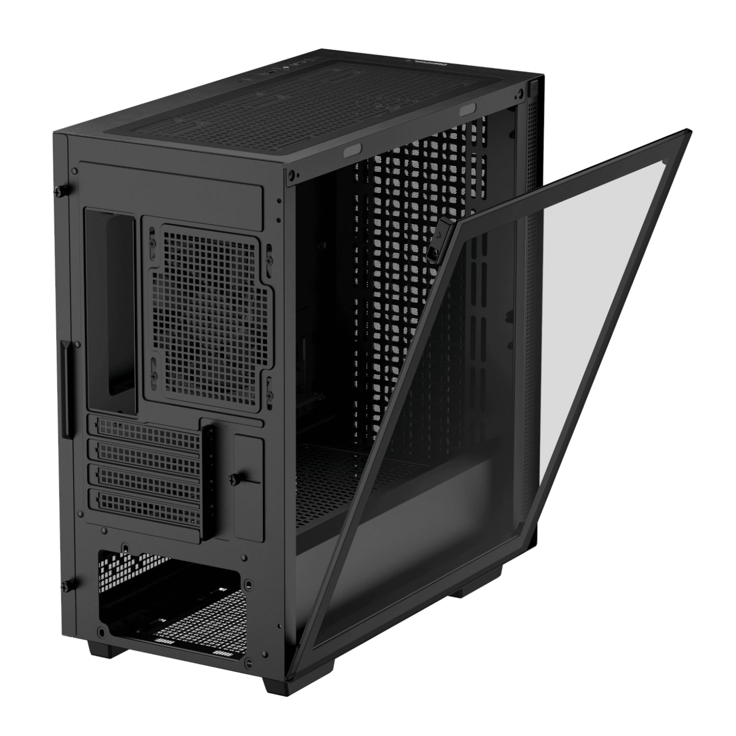 DeepCool CH370 Micro-ATX Gaming Chassis - Black - Stellar Technologies