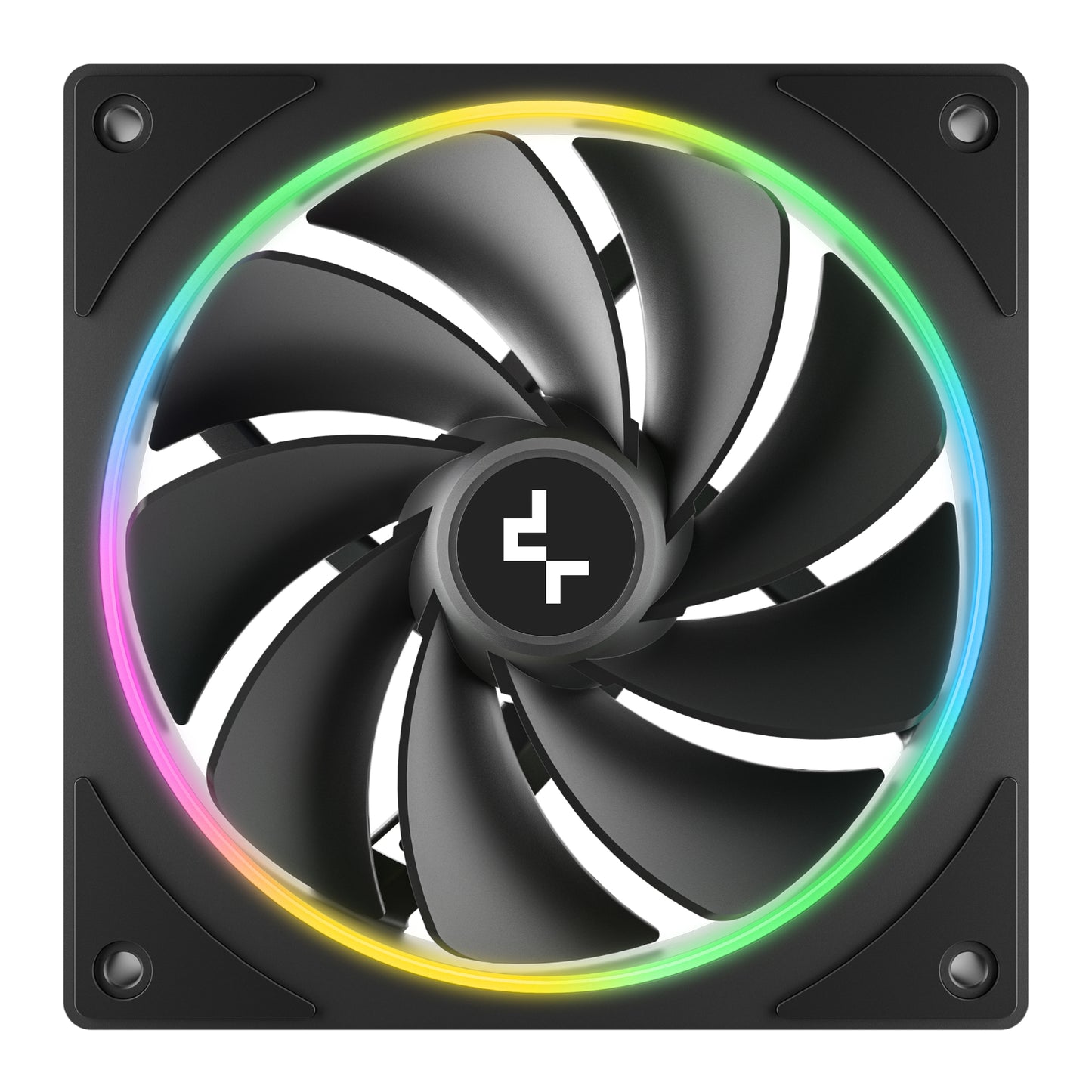 DeepCool FL12R SE 3-in-1 ARGB 120mm PWM 3 Fan Pack - Black - Stellar Technologies