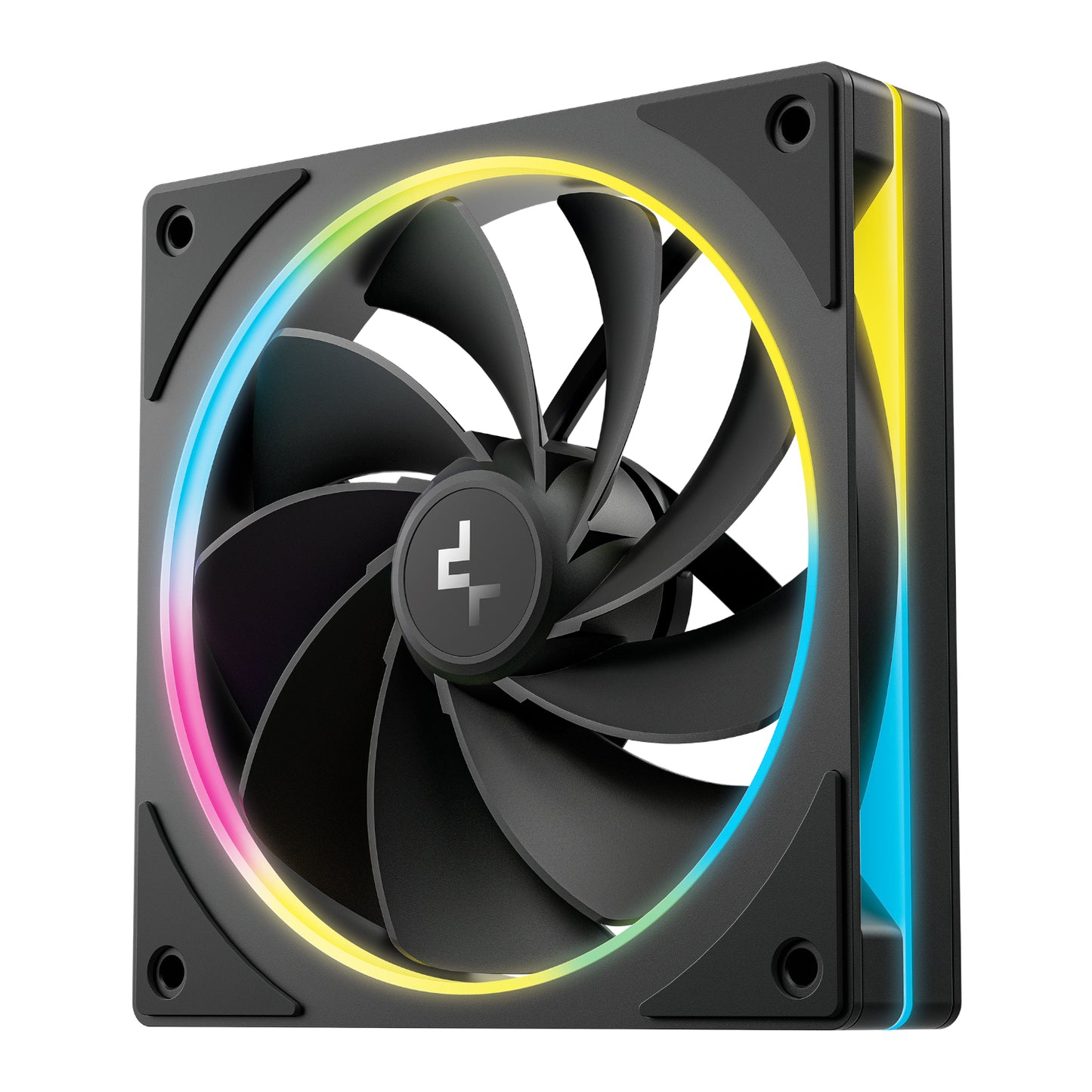 DeepCool FL12R SE 3-in-1 ARGB 120mm PWM 3 Fan Pack - Black - Stellar Technologies