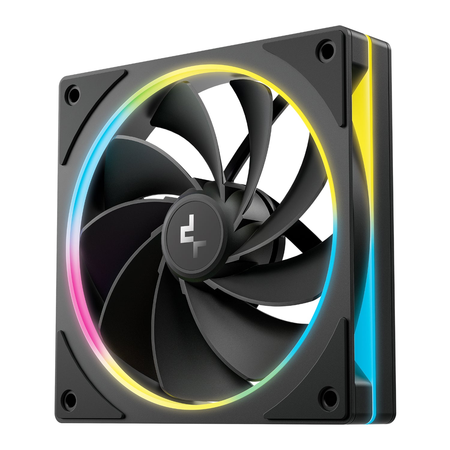 DeepCool FL12R SE 3-in-1 ARGB 120mm PWM 3 Fan Pack - Black - Stellar Technologies