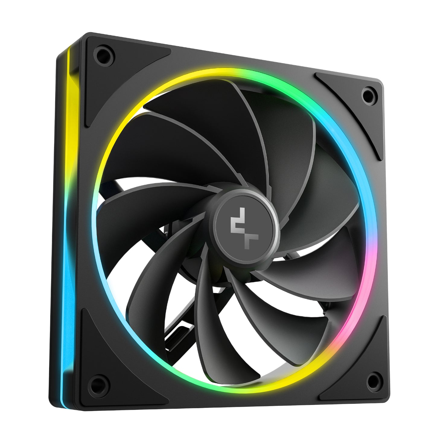 DeepCool FL12R SE 3-in-1 ARGB 120mm PWM 3 Fan Pack - Black - Stellar Technologies