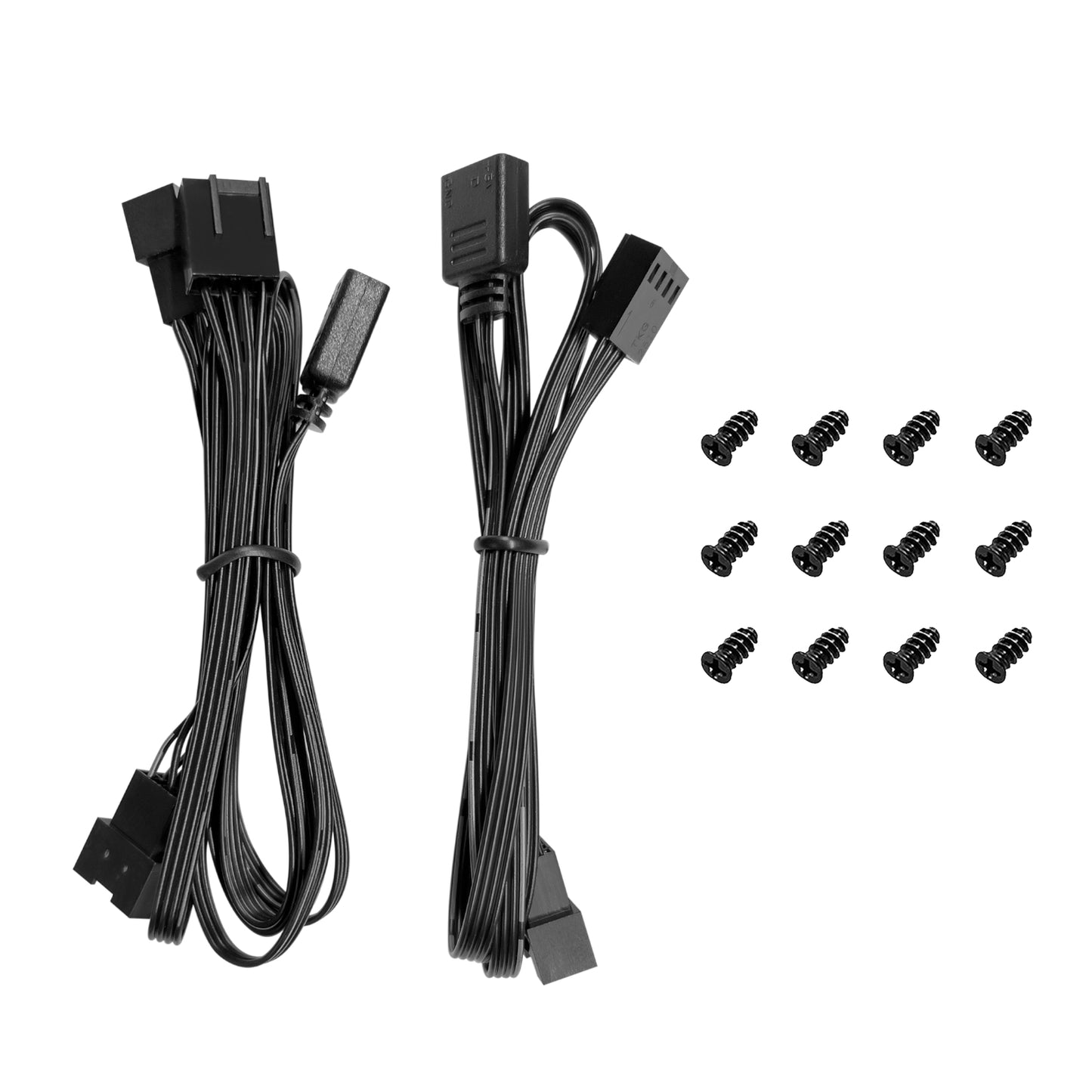 DeepCool FL12R SE 3-in-1 ARGB 120mm PWM 3 Fan Pack - Black - Stellar Technologies