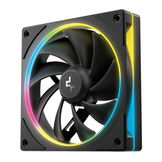 DeepCool FL12 SE 120mm ARGB PWM Fan - Black - Stellar Technologies