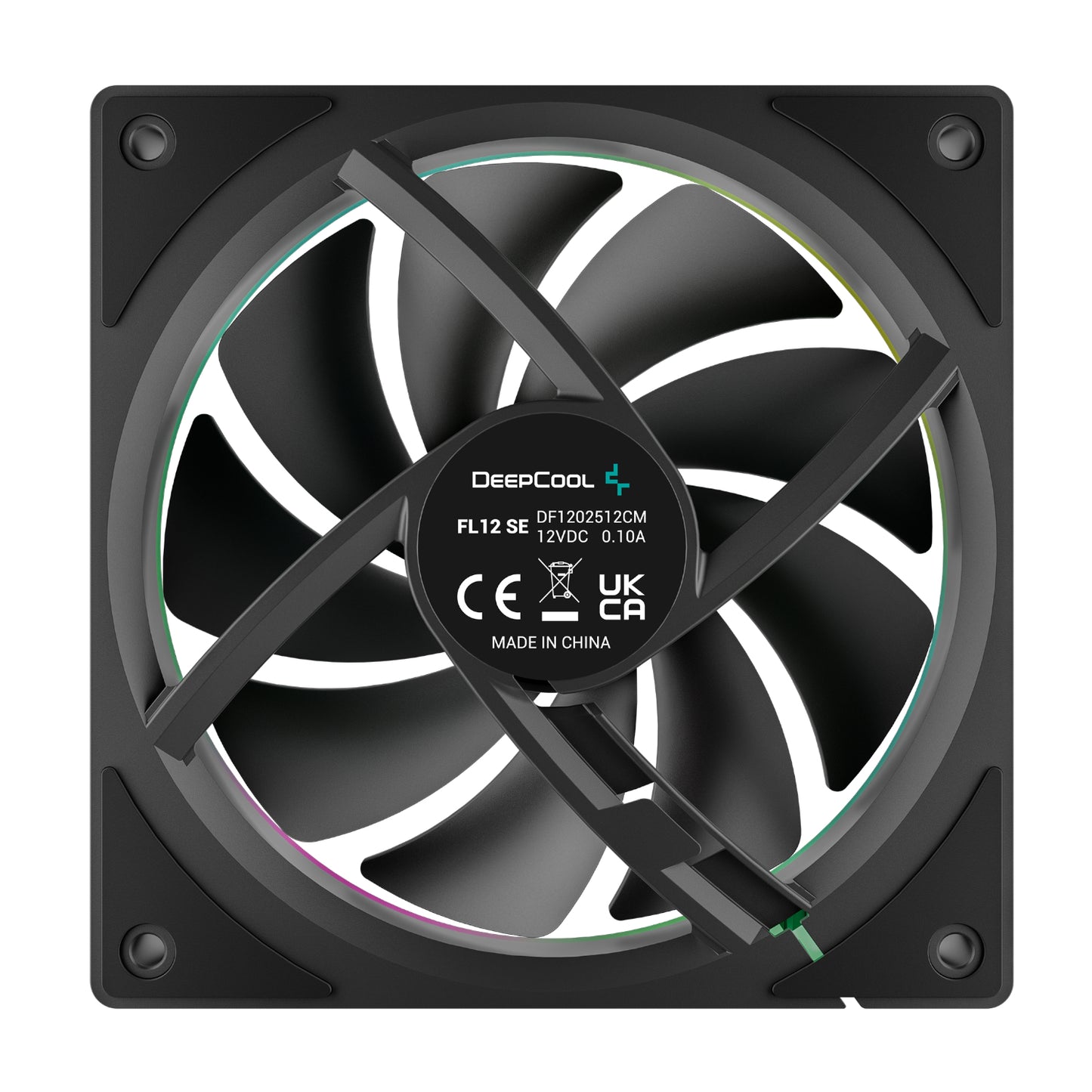 DeepCool FL12 SE 120mm ARGB PWM Fan - Black - Stellar Technologies
