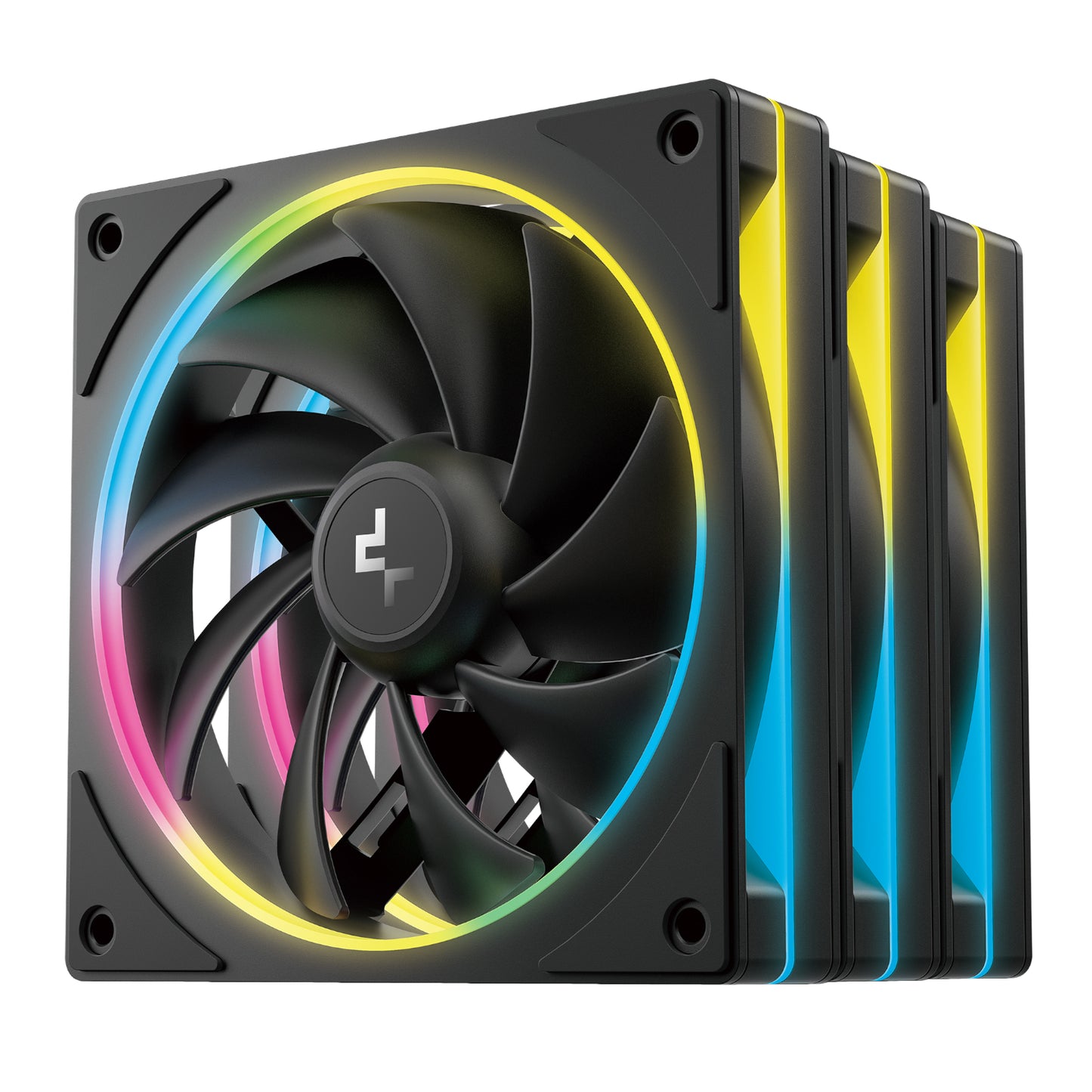 DeepCool FL12 SE 3-in-1 ARGB 120mm Fan Pack - Black - Stellar Technologies