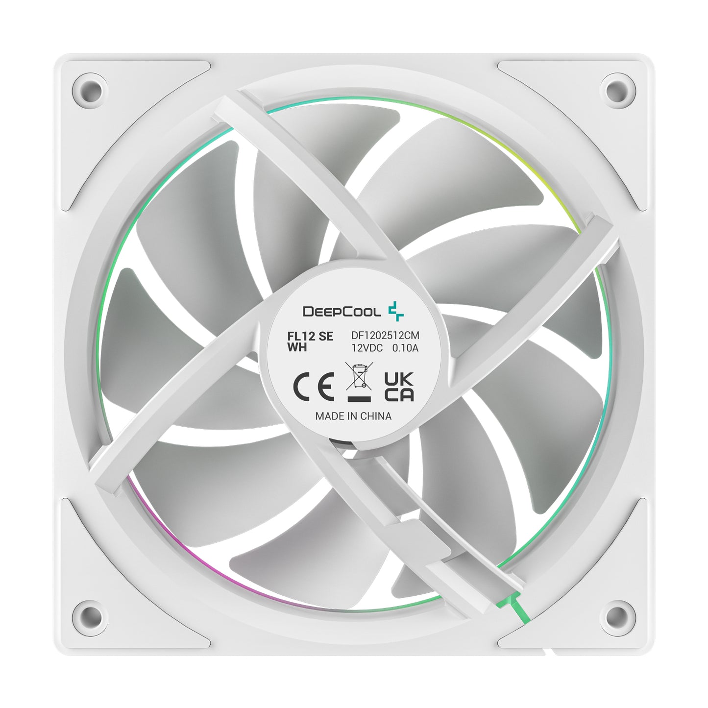 DeepCool FL12 SE 3-in-1 ARGB 120mm Fan 3 Pack - White - Stellar Technologies