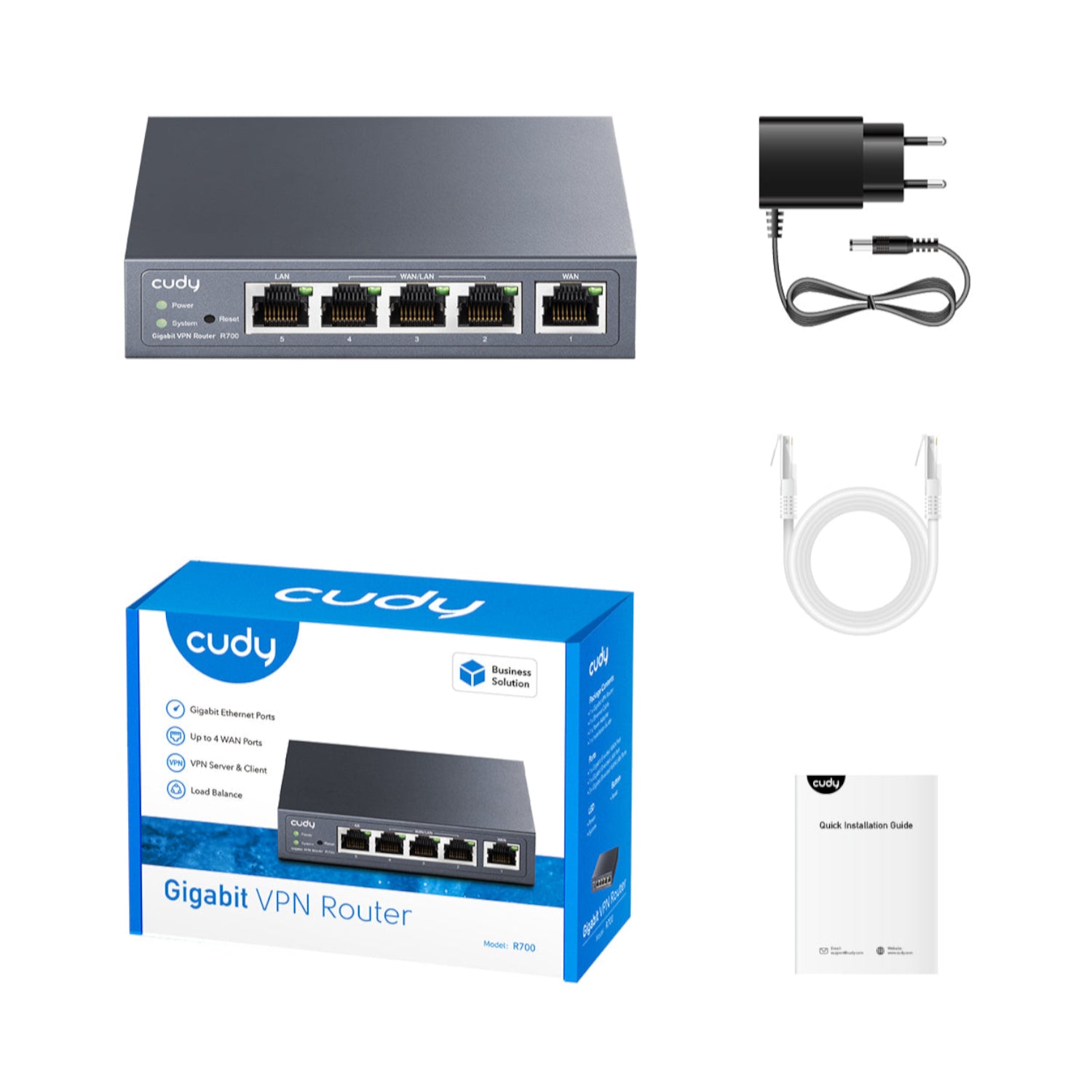 Cudy R700 Gigabit Multi-WAN VPN Router - Stellar Technologies