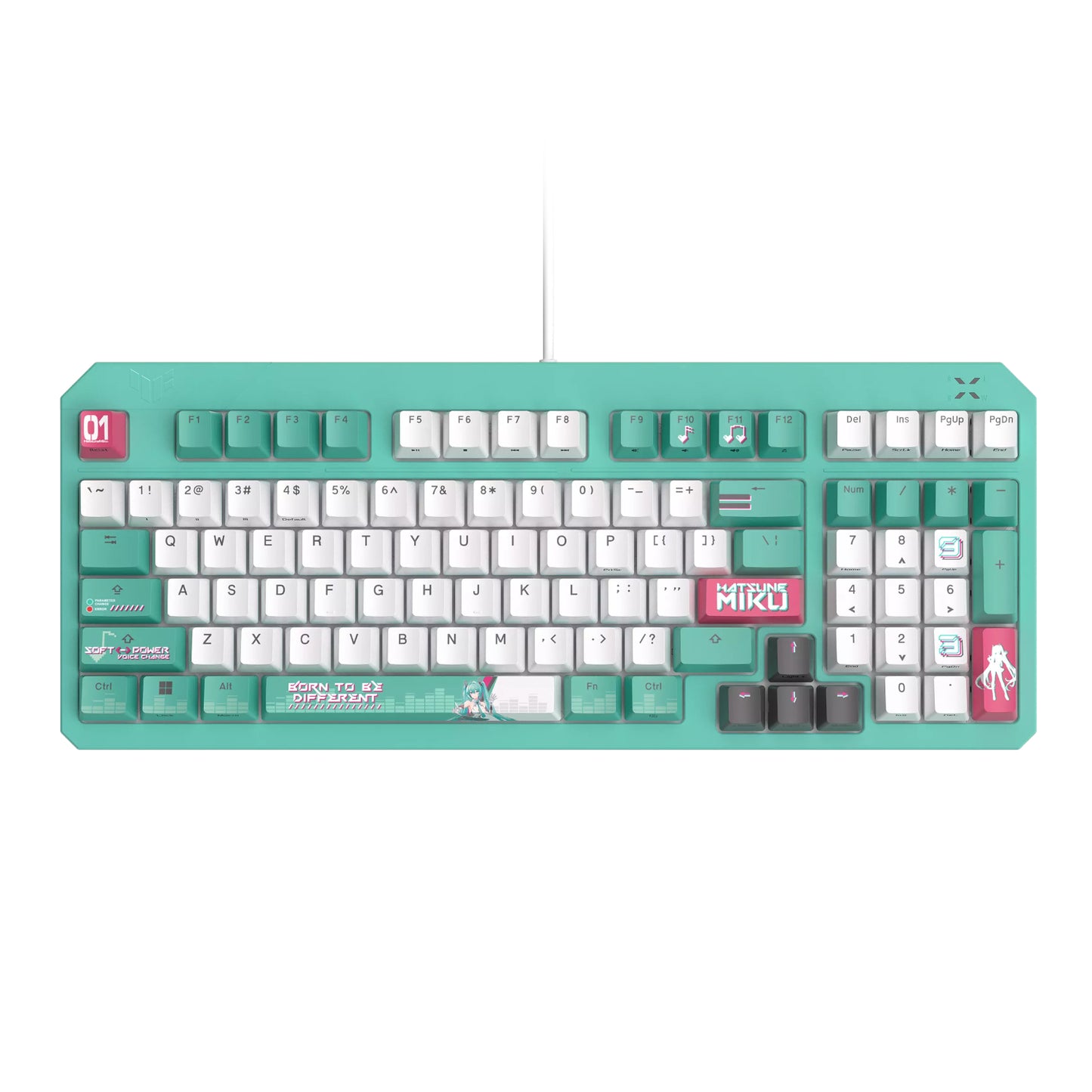 Asus TUF Gaming K3 Gen II Gaming Keyboard Hatsune Miku Edition - Stellar Technologies