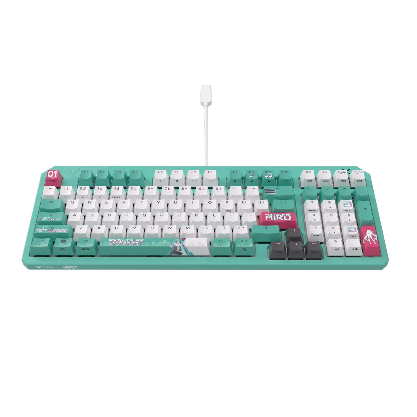 Asus TUF Gaming K3 Gen II Gaming Keyboard Hatsune Miku Edition - Stellar Technologies