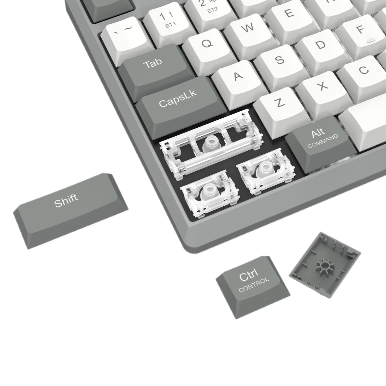 Redragon BK-7485 Wireless Office Keyboard - Grey - Stellar Technologies