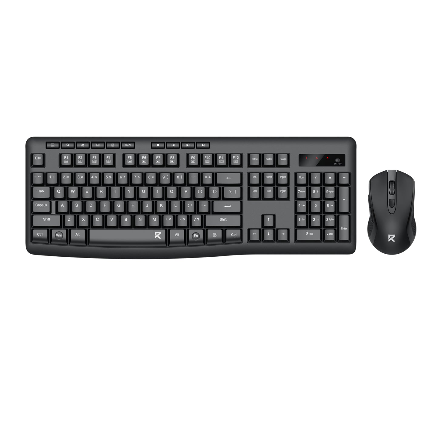 Redragon BS-7367-A Wireless Keyboard and Mouse Combo - Black - Stellar Technologies