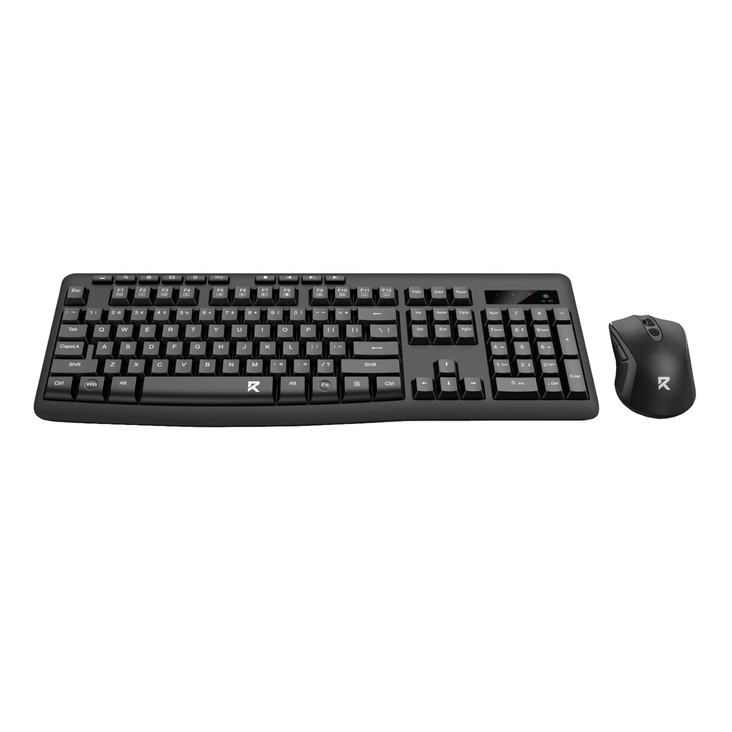 Redragon BS-7367-A Wireless Keyboard and Mouse Combo - Black - Stellar Technologies