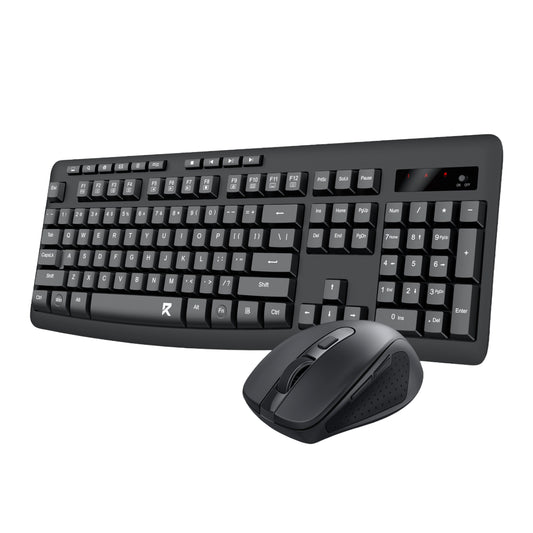 Redragon BS-7367-B Wireless Office Keyboard and Mouse Combo - Black - Stellar Technologies